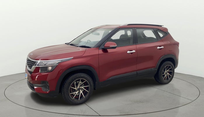 2019 KIA SELTOS HTK 1.5 PETROL, Petrol, Manual, 1,21,642 km, Left Front Diagonal