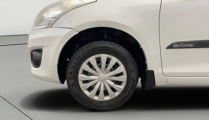 2014 Maruti Swift Dzire VXI, Petrol, Manual, 73,257 km, Left Front Wheel