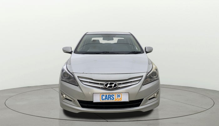 2015 Hyundai Verna FLUIDIC 4S 1.6 VTVT S(O), Petrol, Manual, 1,20,871 km, Front