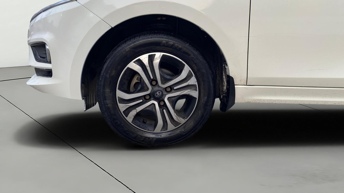2024 Tata TIGOR XZ CNG, CNG, Manual, 17,640 km, Left Front Wheel