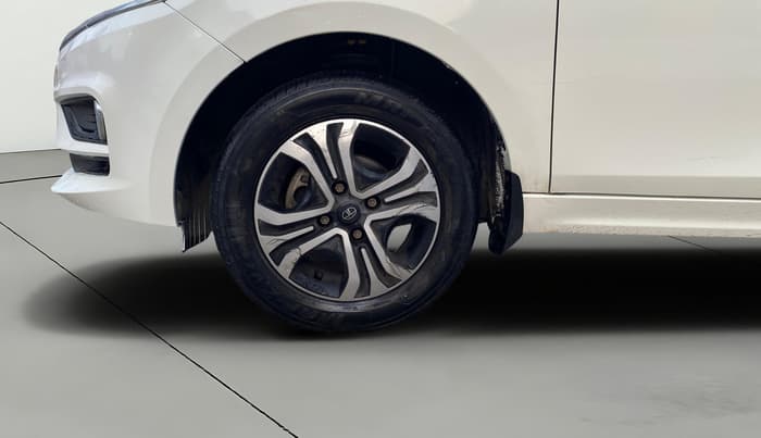 2024 Tata TIGOR XZ CNG, CNG, Manual, 17,640 km, Left Front Wheel