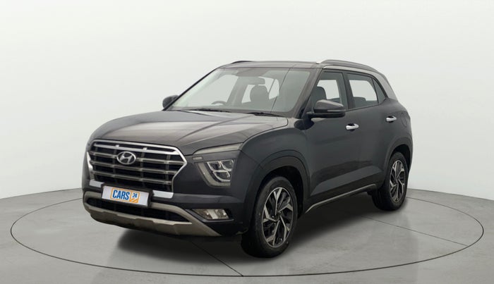 2021 Hyundai Creta SX (O) AT 1.5 DIESEL, Diesel, Automatic, 59,578 km, Left Front Diagonal