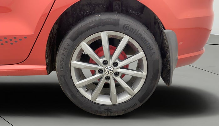 2019 Volkswagen Ameo HIGHLINE PLUS 1.5L AT 16 ALLOY, Diesel, Automatic, 1,11,009 km, Left Rear Wheel