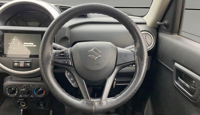 2021 Maruti S PRESSO VXI PLUS AMT, Petrol, Automatic, 15,507 km, Steering Wheel Close Up