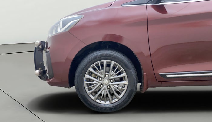 2019 Maruti Ertiga ZXI AT SHVS, Petrol, Automatic, 73,966 km, Left Front Wheel