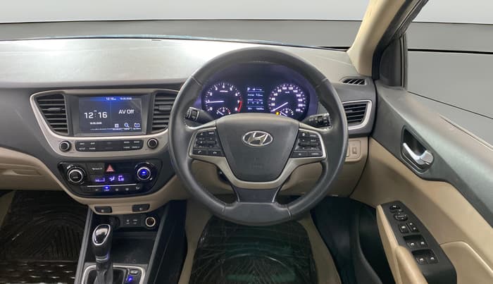 2018 Hyundai Verna 1.6 VTVT SX (O) AT, Petrol, Automatic, 16,665 km, Steering Wheel Close Up