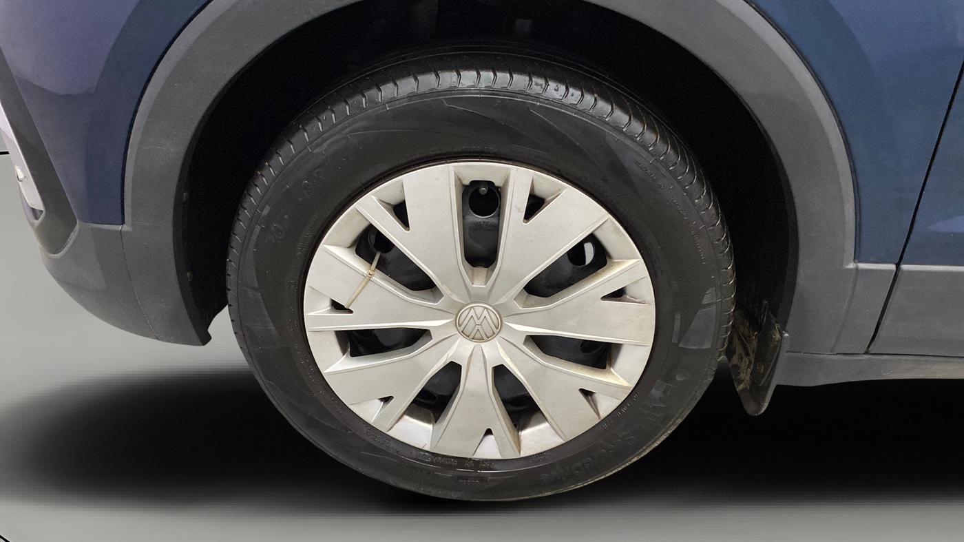 2024 Volkswagen TAIGUN COMFORTLINE 1.0 TSI MT, Petrol, Manual, 26,845 km, Left Front Wheel