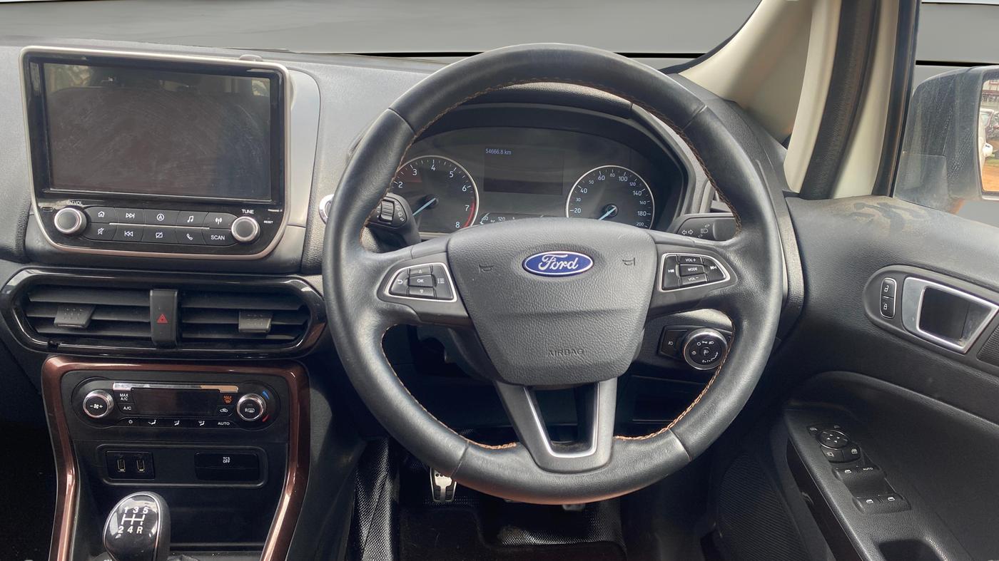 2020 Ford Ecosport TITANIUM 1.5L THUNDER EDTION PETROL, Petrol, Manual, 54,666 km, Steering Wheel Close Up