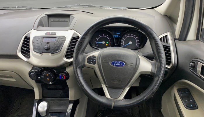 2017 Ford Ecosport TREND 1.5L PETROL, Petrol, Manual, 75,014 km, Steering Wheel Close Up