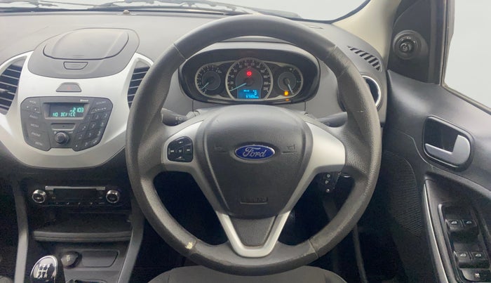 2016 Ford New Figo TITANIUM 1.2 PETROL MT, Petrol, Manual, 57,327 km, Steering Wheel Close Up