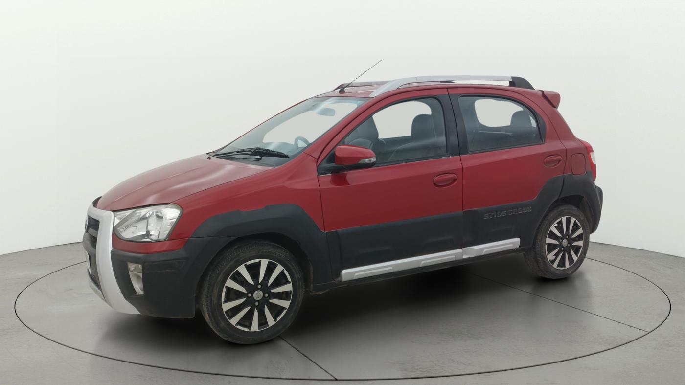 2014 Toyota Etios CROSS 1.2 G, Petrol, Manual, 96,562 km, Left Front Diagonal