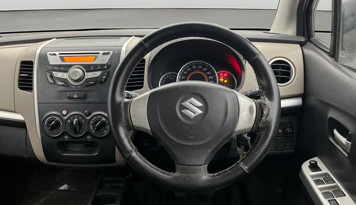 2015 Maruti Wagon R 1.0 VXI, Petrol, Manual, 68,287 km, Steering Wheel Close Up