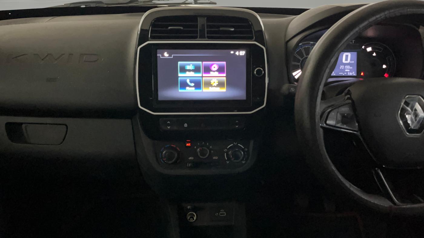 2024 Renault Kwid CLIMBER AMT 1.0, Petrol, Automatic, 20,249 km, Air Conditioner