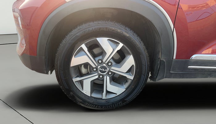 2021 KIA SONET HTX 1.0 IMT, Petrol, Manual, 1,12,203 km, Left Front Wheel