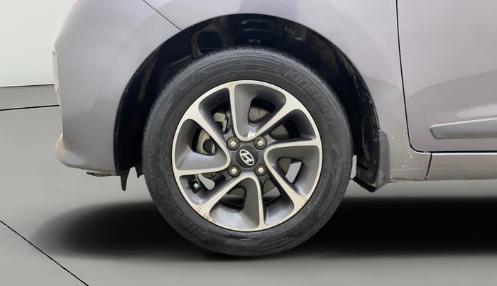 2019 Hyundai Grand i10 SPORTZ AT 1.2 KAPPA VTVT, Petrol, Automatic, 35,896 km, Left Front Wheel