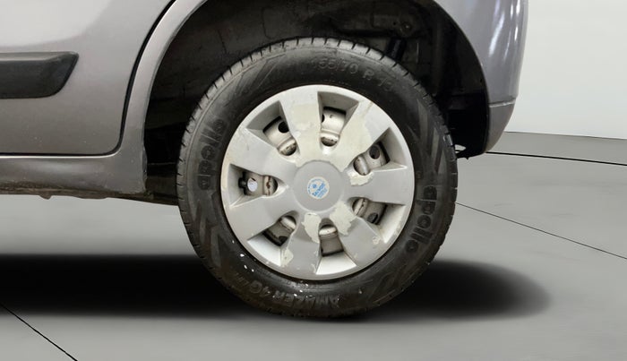 2013 Maruti Wagon R 1.0 LXI CNG, CNG, Manual, 1,02,314 km, Left Rear Wheel