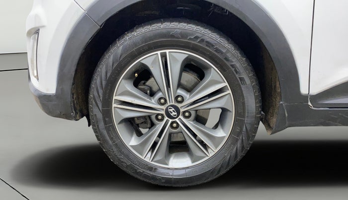 2016 Hyundai Creta SX PLUS AT 1.6 PETROL, Petrol, Automatic, 86,100 km, Left Front Wheel