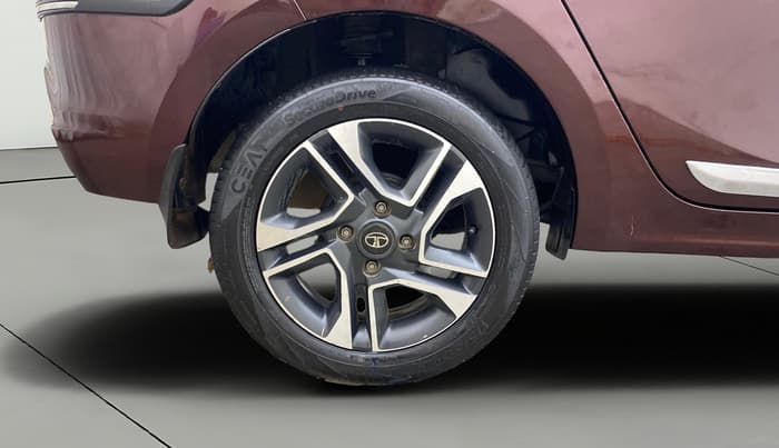2021 Tata TIGOR XZA PLUS PETROL, Petrol, Automatic, 79,010 km, Right Rear Wheel