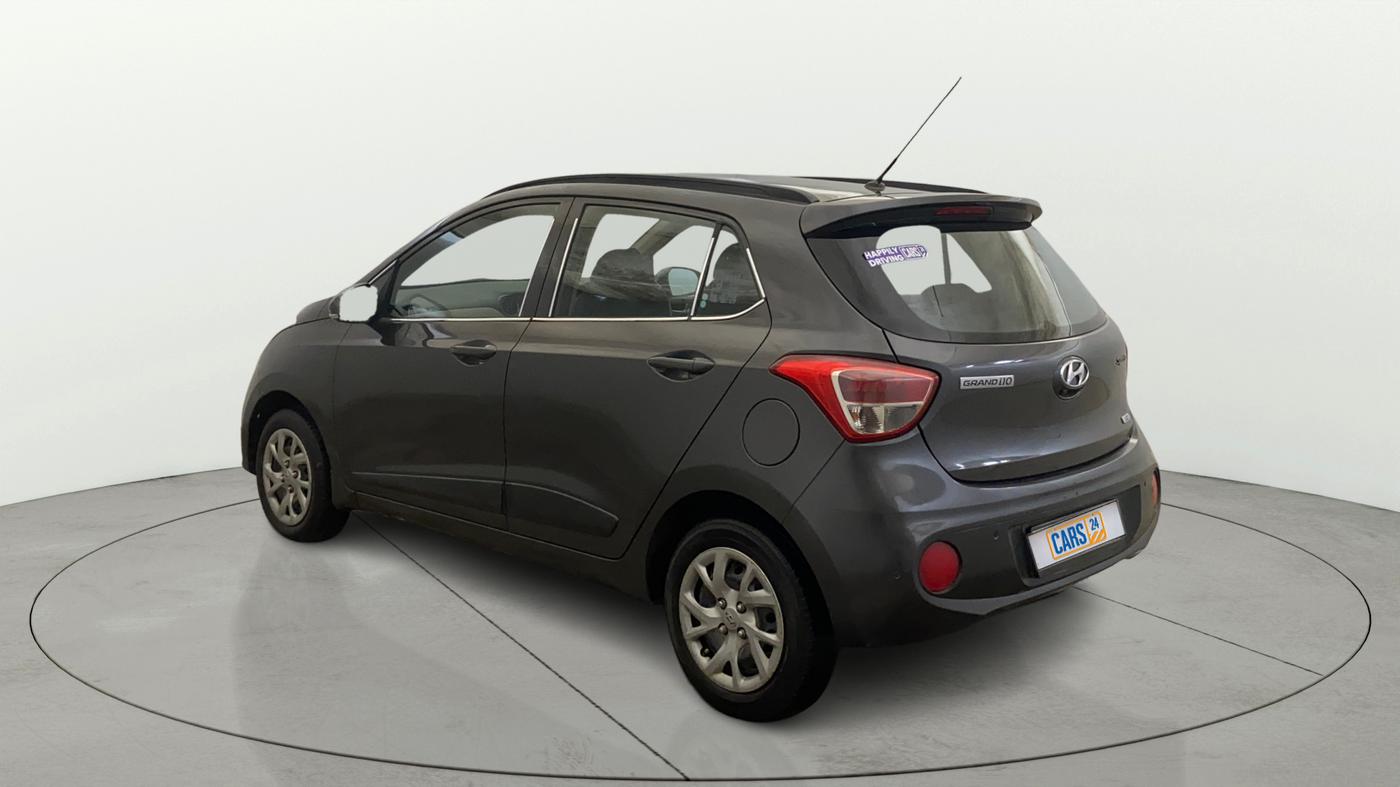 2019 Hyundai Grand i10 SPORTZ 1.2 KAPPA VTVT, Petrol, Manual, 59,215 km, Left Back Diagonal