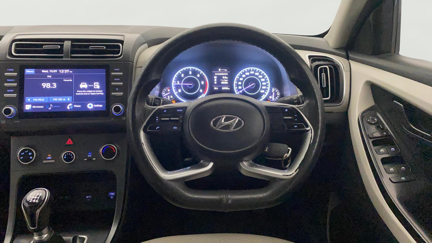 2021 Hyundai Creta EX 1.5 DIESEL, Diesel, Manual, 83,895 km, Steering Wheel Close Up