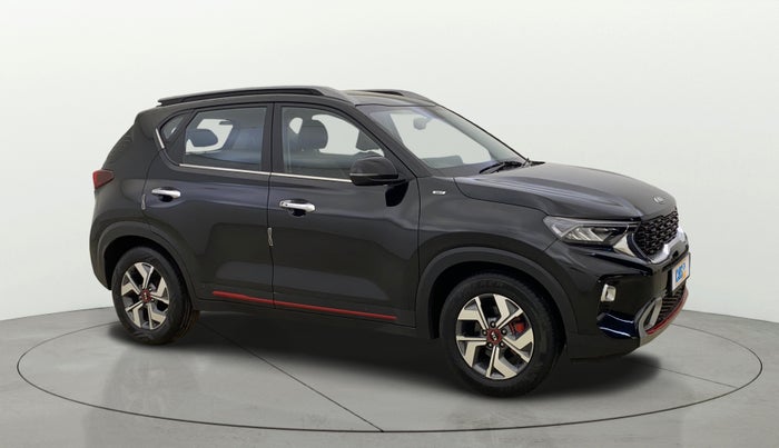 2020 KIA SONET GTX PLUS 1.0 IMT, Petrol, Manual, 27,512 km, Right Front Diagonal