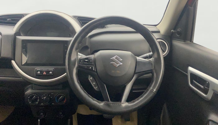 2021 Maruti S PRESSO VXI PLUS AMT, Petrol, Automatic, 1,15,697 km, Steering Wheel Close Up