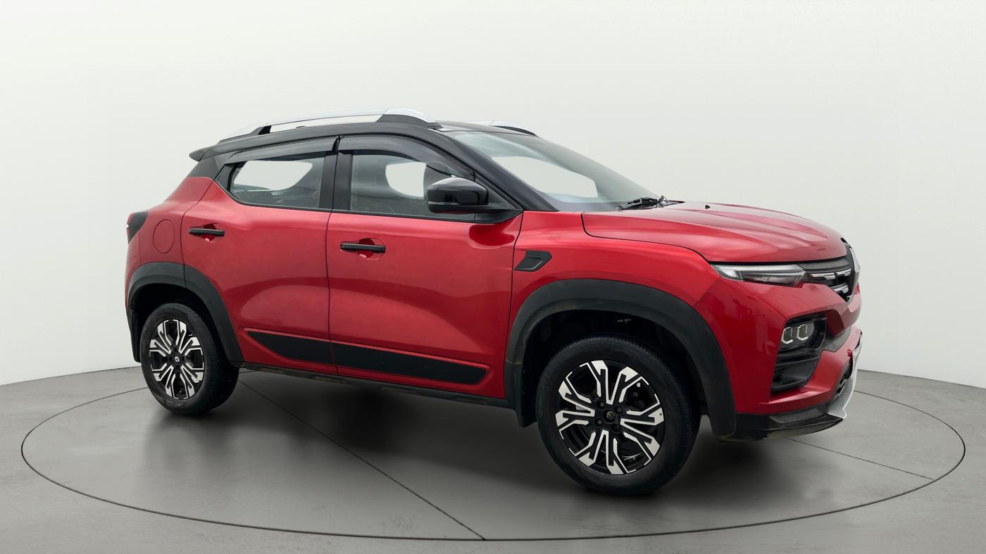 2022 Renault Kiger RXT (O) TURBO MT DUAL TONE, Petrol, Manual, 32,299 km, Right Front Diagonal