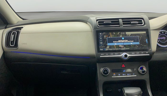 2020 Hyundai Creta SX IVT 1.5 PETROL, Petrol, Automatic, 1,24,656 km, Air Conditioner