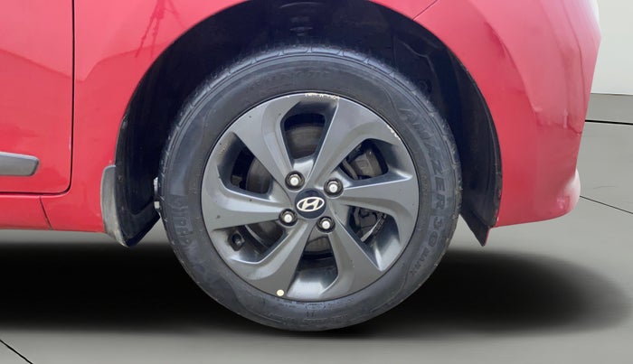 2018 Hyundai Grand i10 SPORTZ 1.2 KAPPA VTVT DUAL TONE, Petrol, Manual, 36,888 km, Right Front Wheel