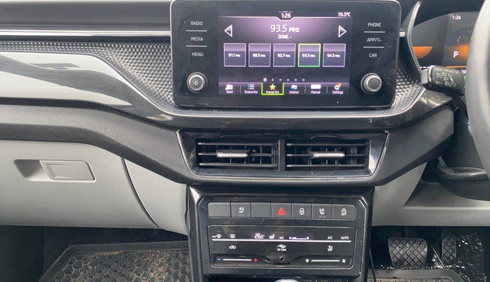 2023 Skoda KUSHAQ STYLE 1.0L TSI AT (6 AIRBAGS), Petrol, Automatic, 20,903 km, Air Conditioner