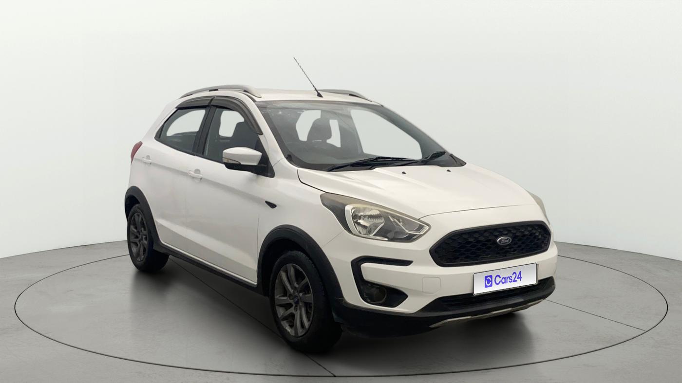 2019 Ford FREESTYLE TITANIUM 1.2 PETROL, Petrol, Manual, 1,22,069 km, Right Front Diagonal