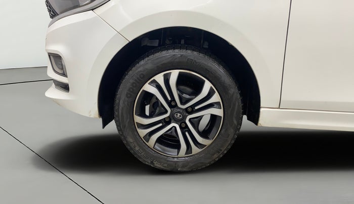 2024 Tata TIGOR XZA Plus iCNG , CNG, Automatic, 14,264 km, Left Front Wheel