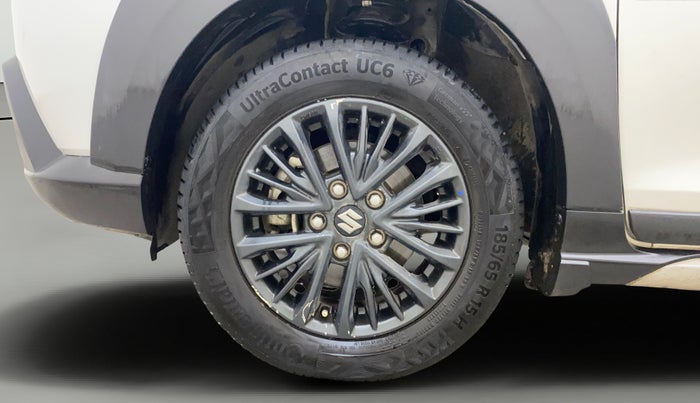 2021 Maruti XL6 ZETA AT, Petrol, Automatic, 90,896 km, Left Front Wheel