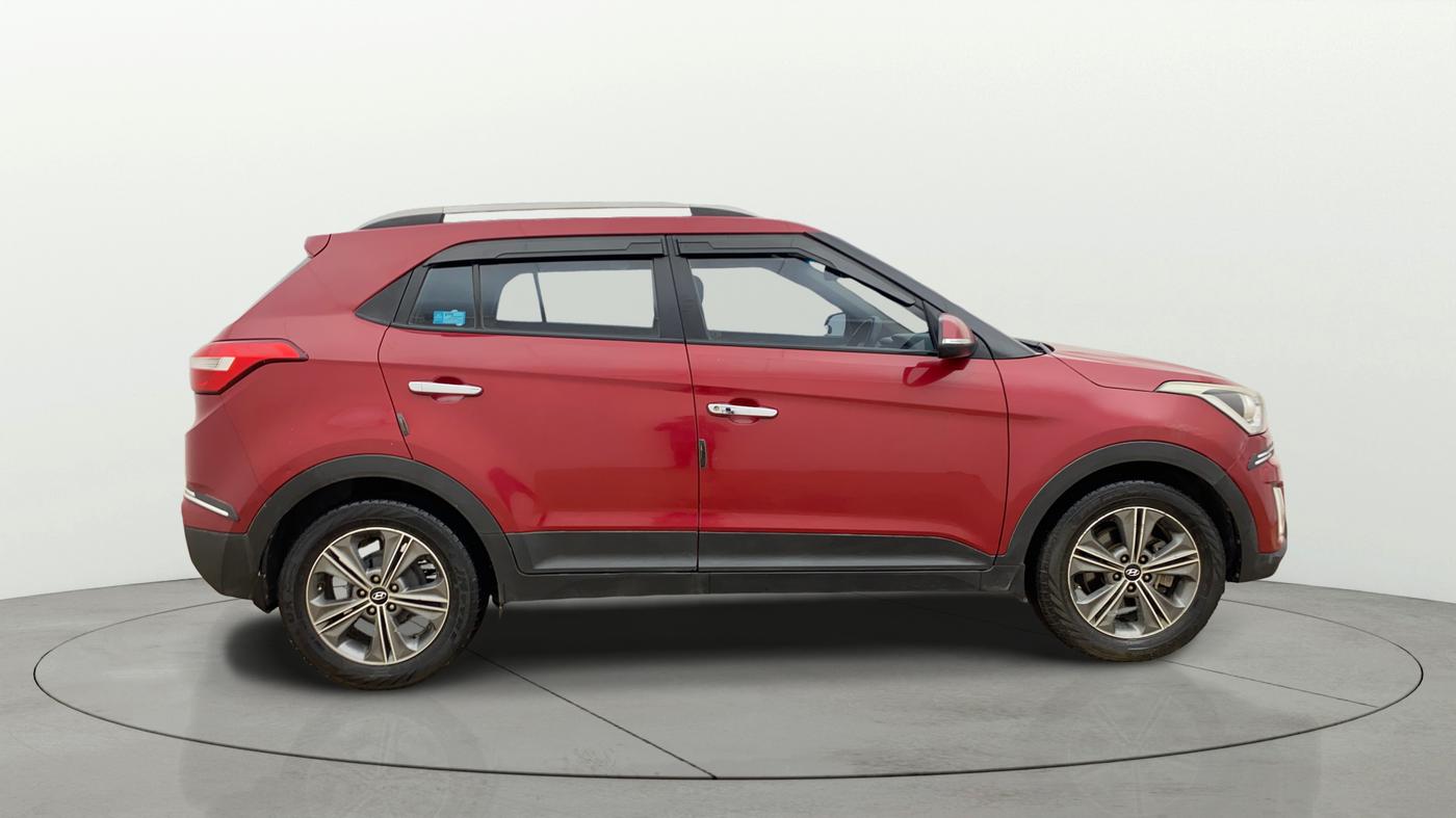 2016 Hyundai Creta SX PLUS AT 1.6 PETROL, Petrol, Automatic, 1,01,829 km, Right Side View