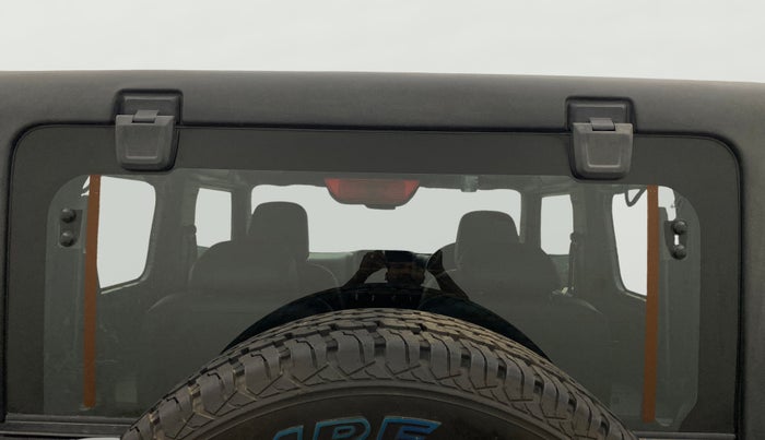 2022 Mahindra Thar LX PETROL HT 4WD AT, Petrol, Automatic, 15,336 km, Rear Windshield