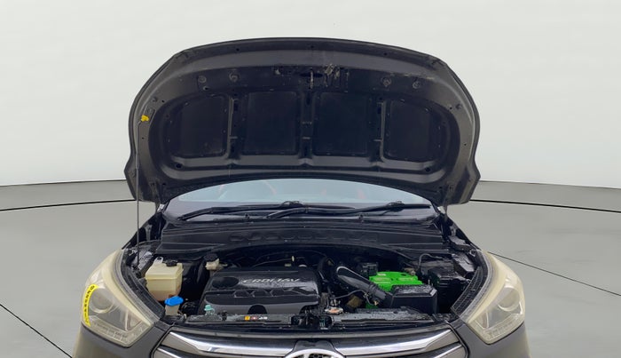 2017 Hyundai Creta SX PLUS 1.6 DIESEL, Diesel, Manual, 1,00,287 km, Open Bonet