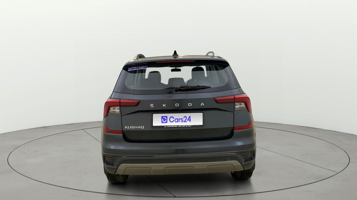 2022 Skoda KUSHAQ AMBITION 1.0L TSI AT, Petrol, Automatic, 75,373 km, Back/Rear