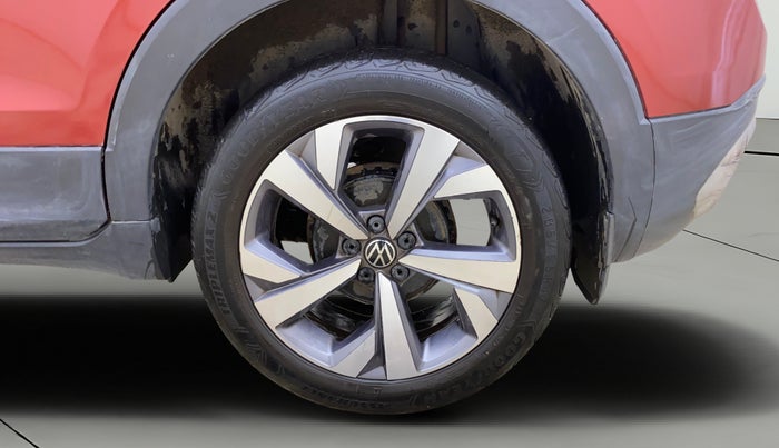 2022 Volkswagen TAIGUN TOPLINE 1.0 TSI AT, Petrol, Automatic, 44,910 km, Left Rear Wheel