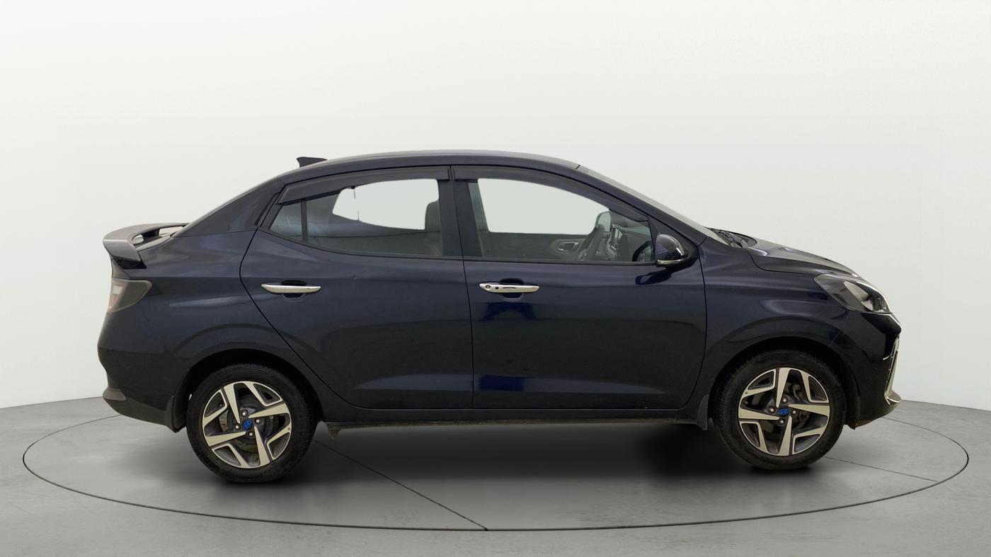 2023 Hyundai AURA SX 1.2 CNG, CNG, Manual, 31,633 km, Right Side View