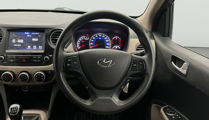 2019 Hyundai Grand i10 SPORTZ 1.2 KAPPA VTVT, Petrol, Manual, 51,640 km, Steering Wheel Close Up