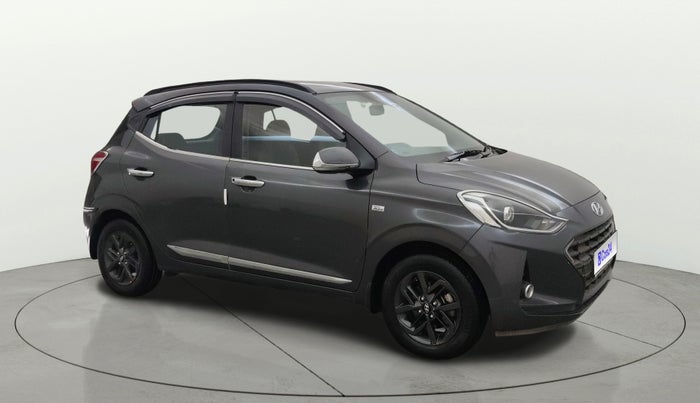 2021 Hyundai GRAND I10 NIOS SPORTZ AMT 1.2 KAPPA VTVT, CNG, Automatic, 28,546 km, Right Front Diagonal