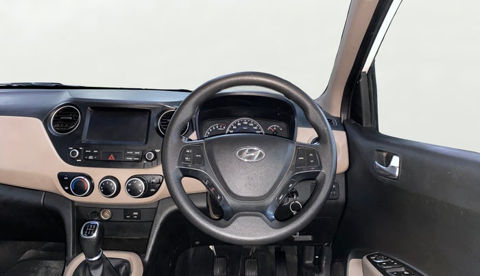 2018 Hyundai Grand i10 SPORTZ 1.2 KAPPA VTVT, Petrol, Manual, 42,162 km, Steering Wheel Close Up