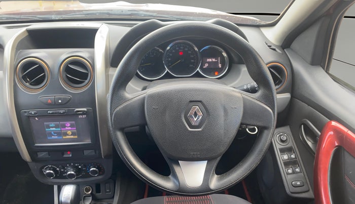2018 Renault Duster RXS CVT, Petrol, Automatic, 30,676 km, Steering Wheel Close Up