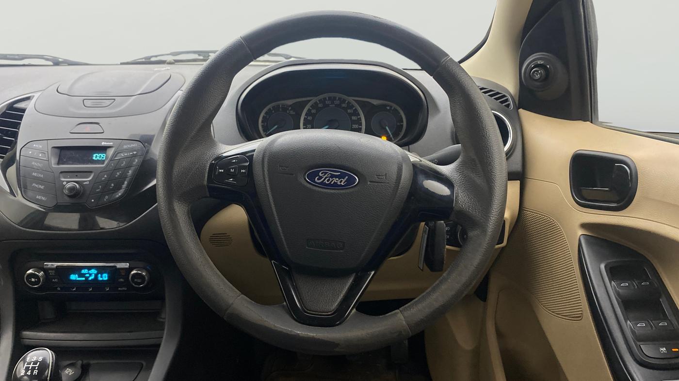 2017 Ford Figo Aspire TITANIUM1.5 DIESEL, Diesel, Manual, 1,26,823 km, Steering Wheel Close Up