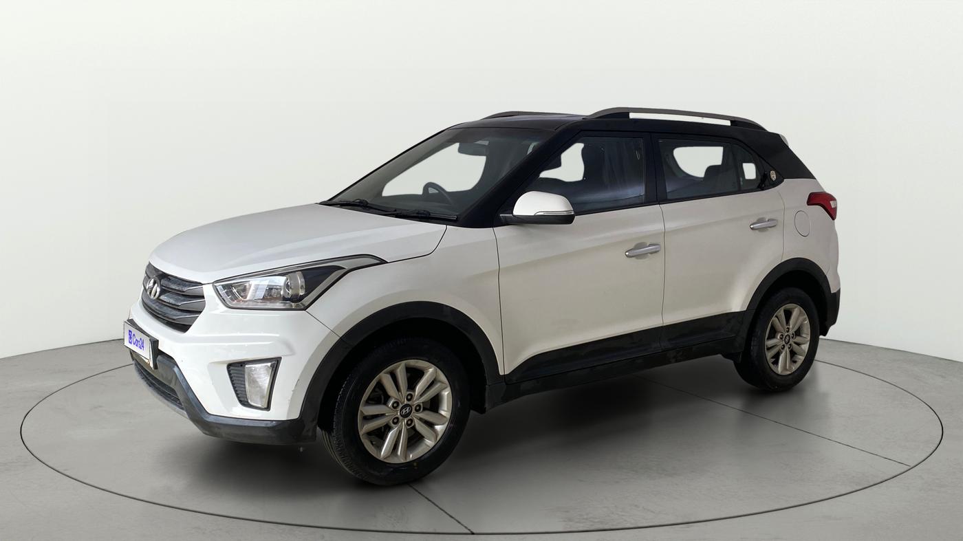 2016 Hyundai Creta SX PLUS 1.6 PETROL, Petrol, Manual, 45,060 km, Left Front Diagonal