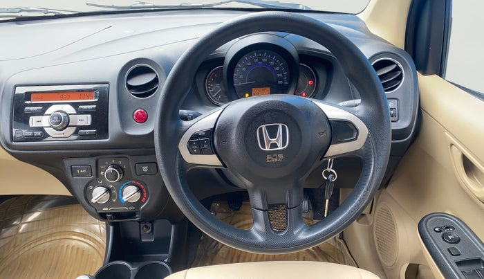 2015 Honda Amaze 1.5L I-DTEC SX, Diesel, Manual, 71,032 km, Steering Wheel Close Up