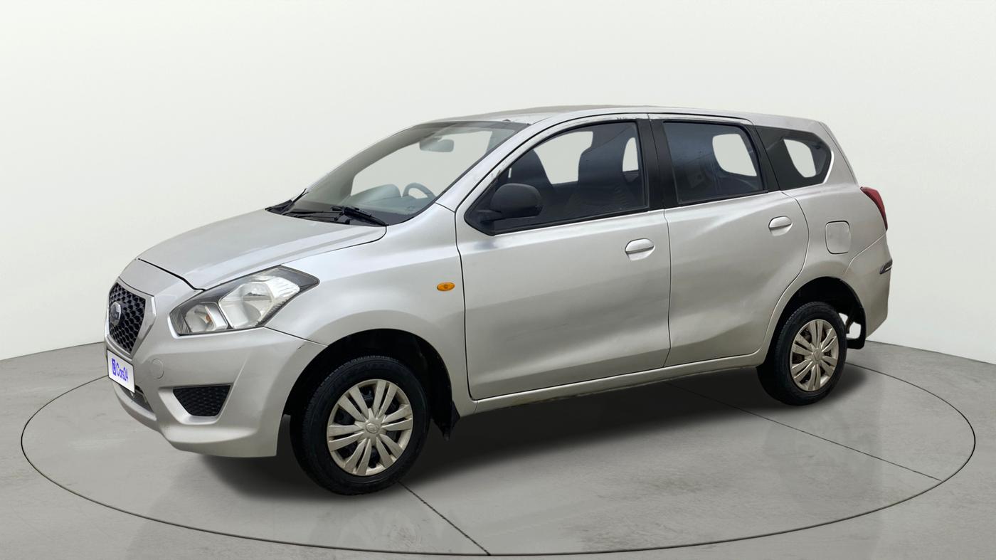 2015 Datsun Go Plus T, Petrol, Manual, 80,808 km, Left Front Diagonal