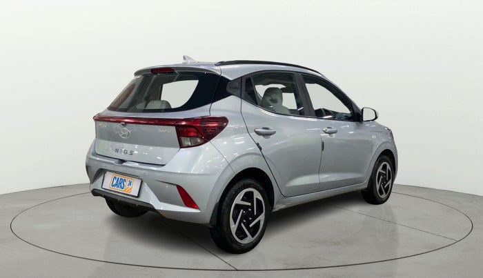 2023 Hyundai GRAND I10 NIOS SPORTZ EXECUTIVE AMT 1.2 KAPPA VTVT, Petrol, Automatic, 5,084 km, Right Back Diagonal