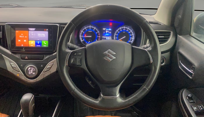 2019 Maruti Baleno ALPHA CVT PETROL 1.2, Petrol, Automatic, 40,882 km, Steering Wheel Close Up