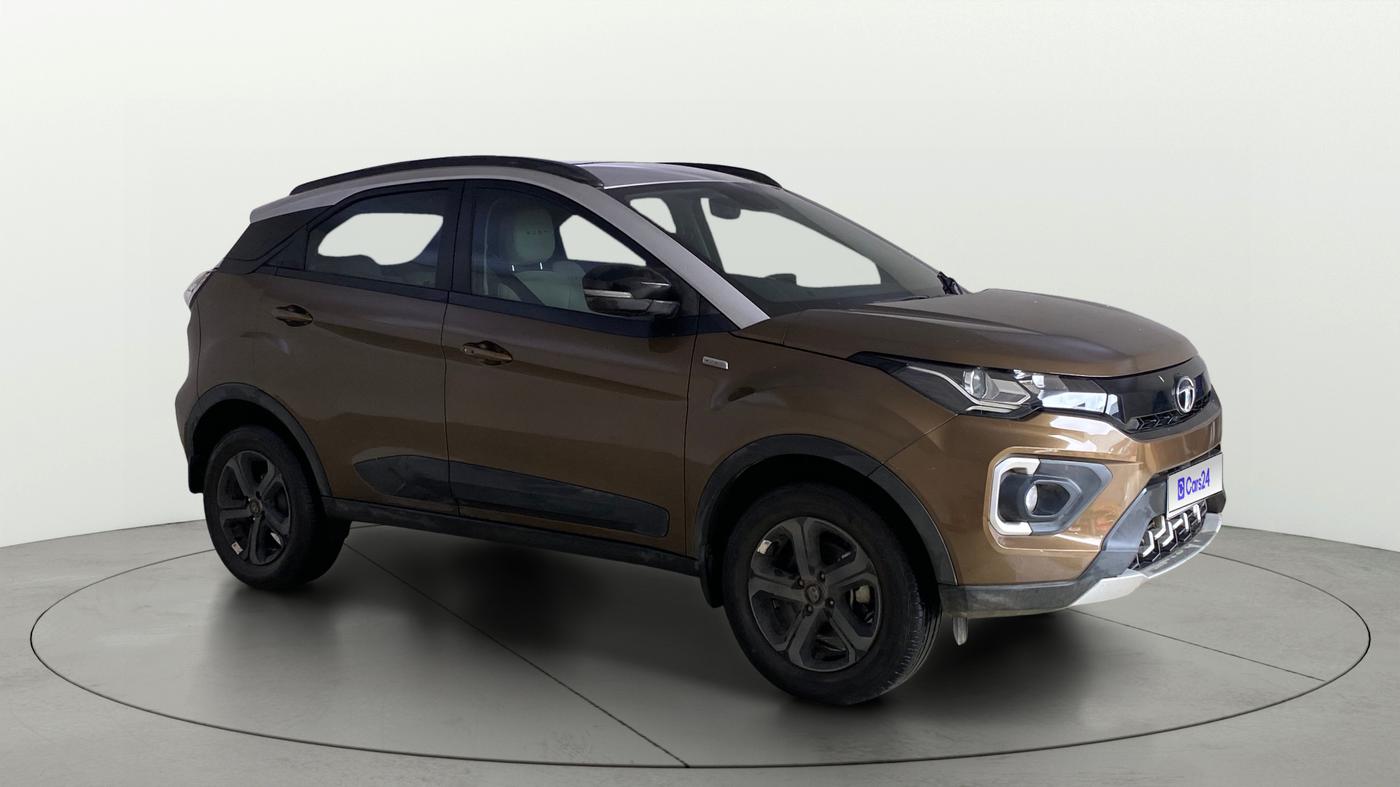 2023 Tata NEXON  XZ Plus LUXS Jet, Petrol, Manual, 33,834 km, Right Front Diagonal